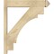 Ekena Millwork Merced Rough Sawn Arts and Crafts Outlooker, Douglas Fir, 6"W x 28"D x 32"H OUT06X28X32MRC03RDF - alternate 2